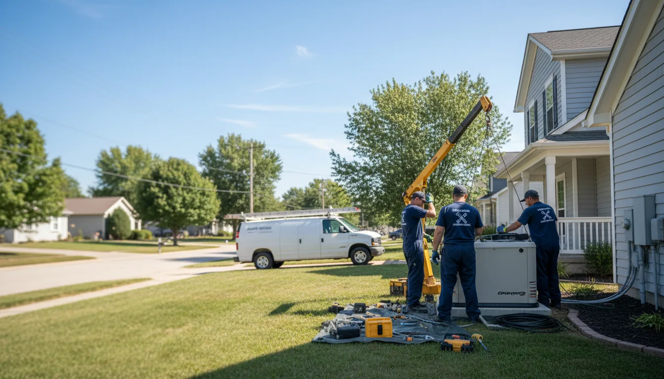 Generator Installation in West Bend, WI near me